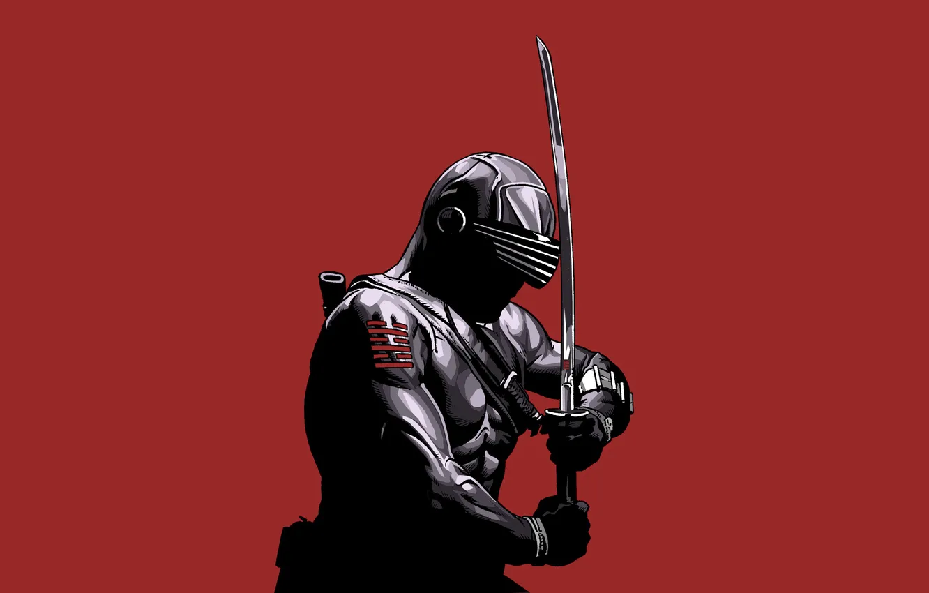 Фото обои меч, ниндзя, ninja, Бросок кобры, G.I. Joe: The Rise of Cobra