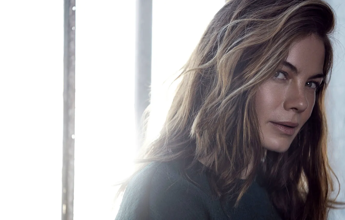 Фото обои взгляд, портрет, Мишель Монахэн, Michelle Monaghan, 2016, NO TOFU, Dennis Leupold