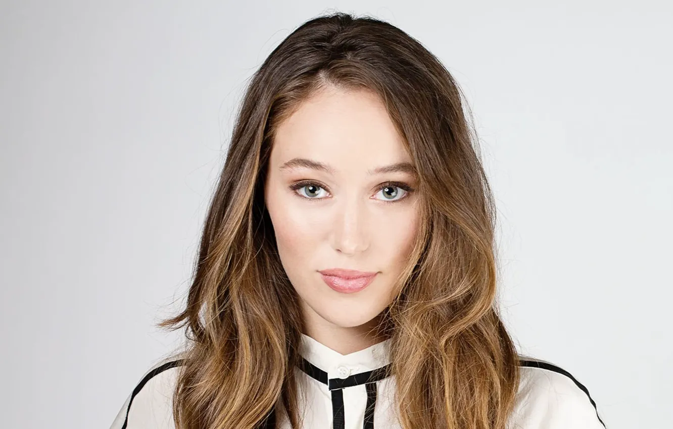 Фото обои взгляд, портрет, макияж, актриса, hair, Alycia Debnam-Carey, Alycia Debnam Carey, Алисия Дебнем-Кэри
