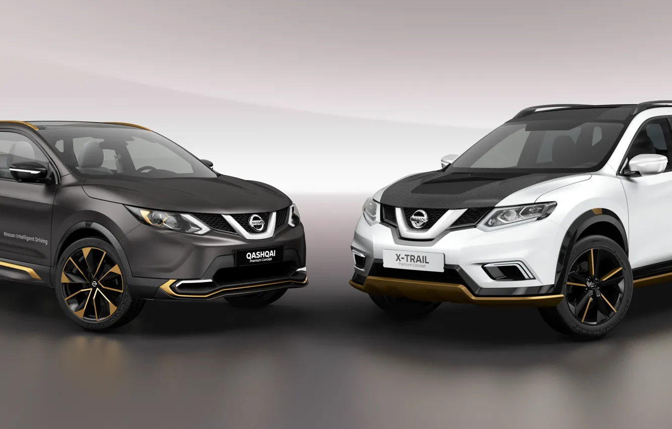 Фото обои Nissan, X-Trail, Geneva, Qashqai, Premium Concepts