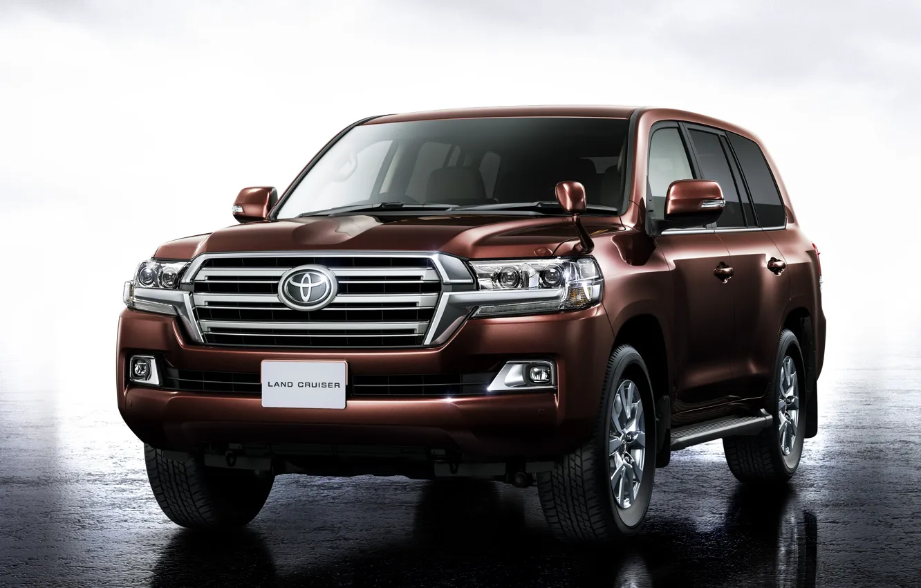 Фото обои Toyota, тойота, 2015, ланд крузер, Land Cruiser 200