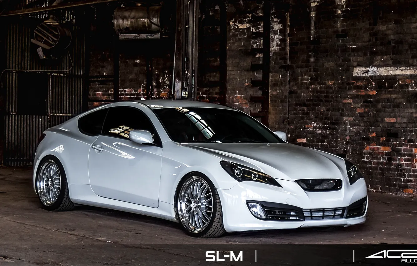 Фото обои Hyundai, Coupe, Genesis, ACE, Alloy, SL-M