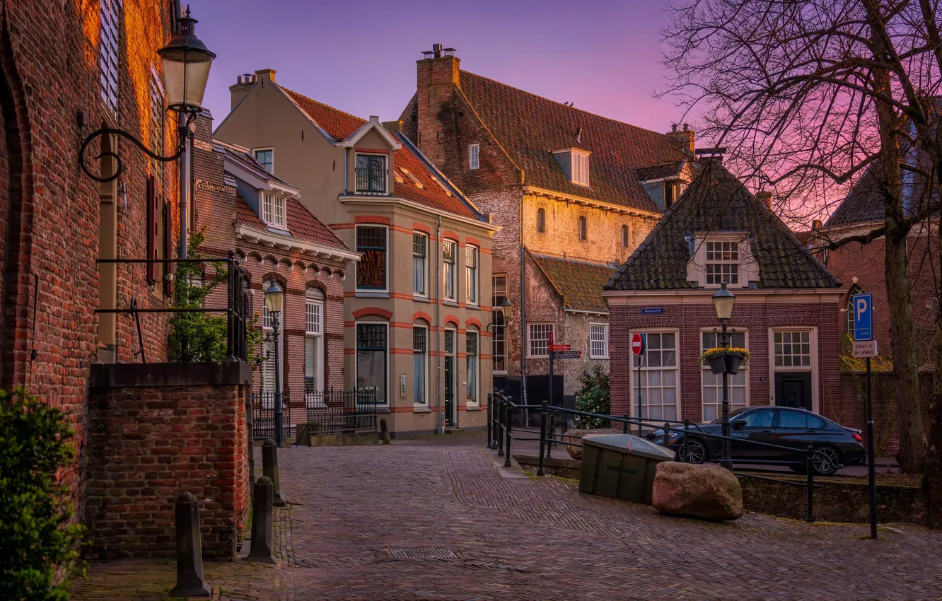 Фото обои дома, Нидерланды, Amersfoort