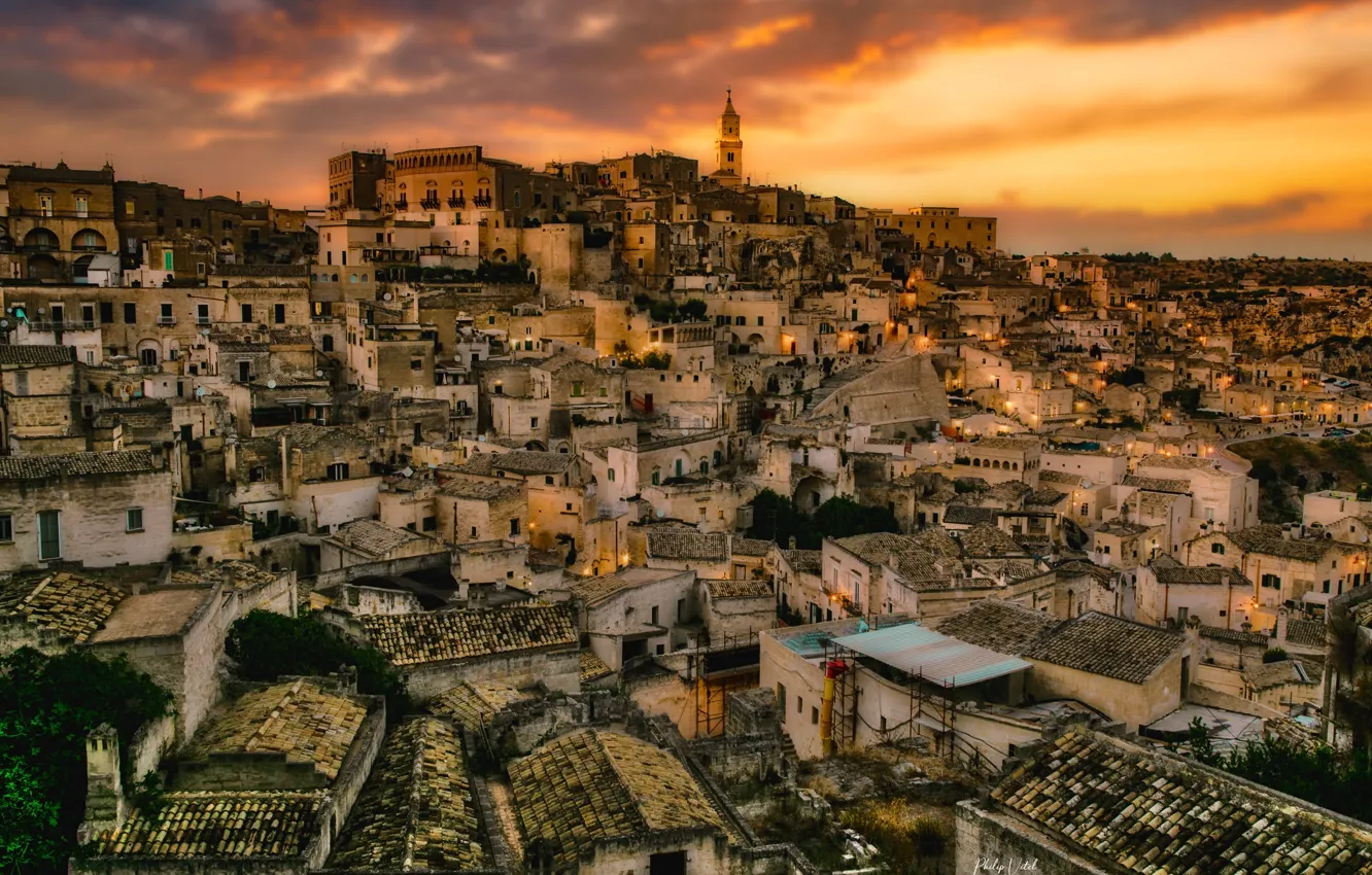 Фото обои Matera, Basilicate, Italie du Sud