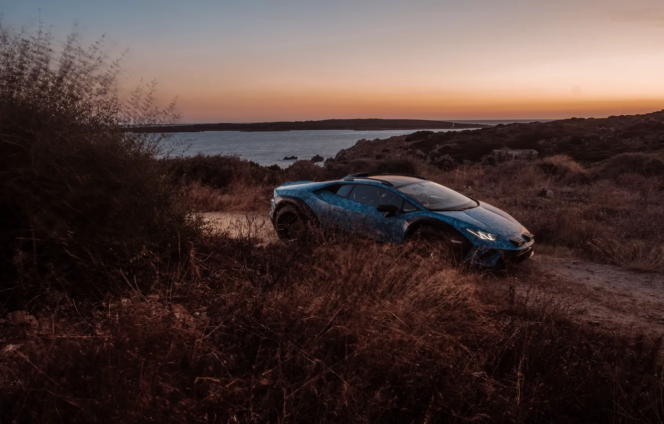 Фото обои car, Lamborghini, sky, Huracan, Lamborghini Huracan Sterrato Opera Unica