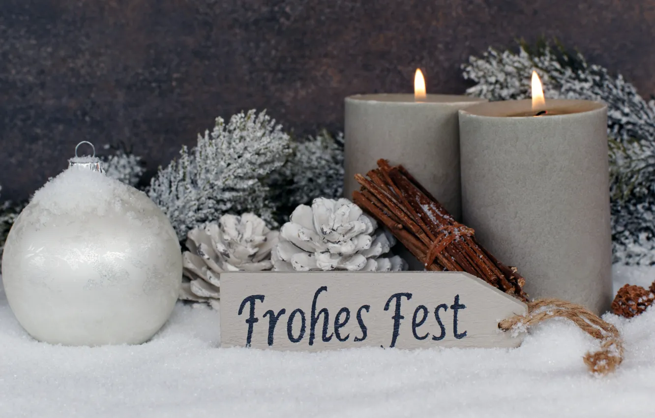 Фото обои свечи, Новый Год, Рождество, merry christmas, decoration, xmas, holiday celebration