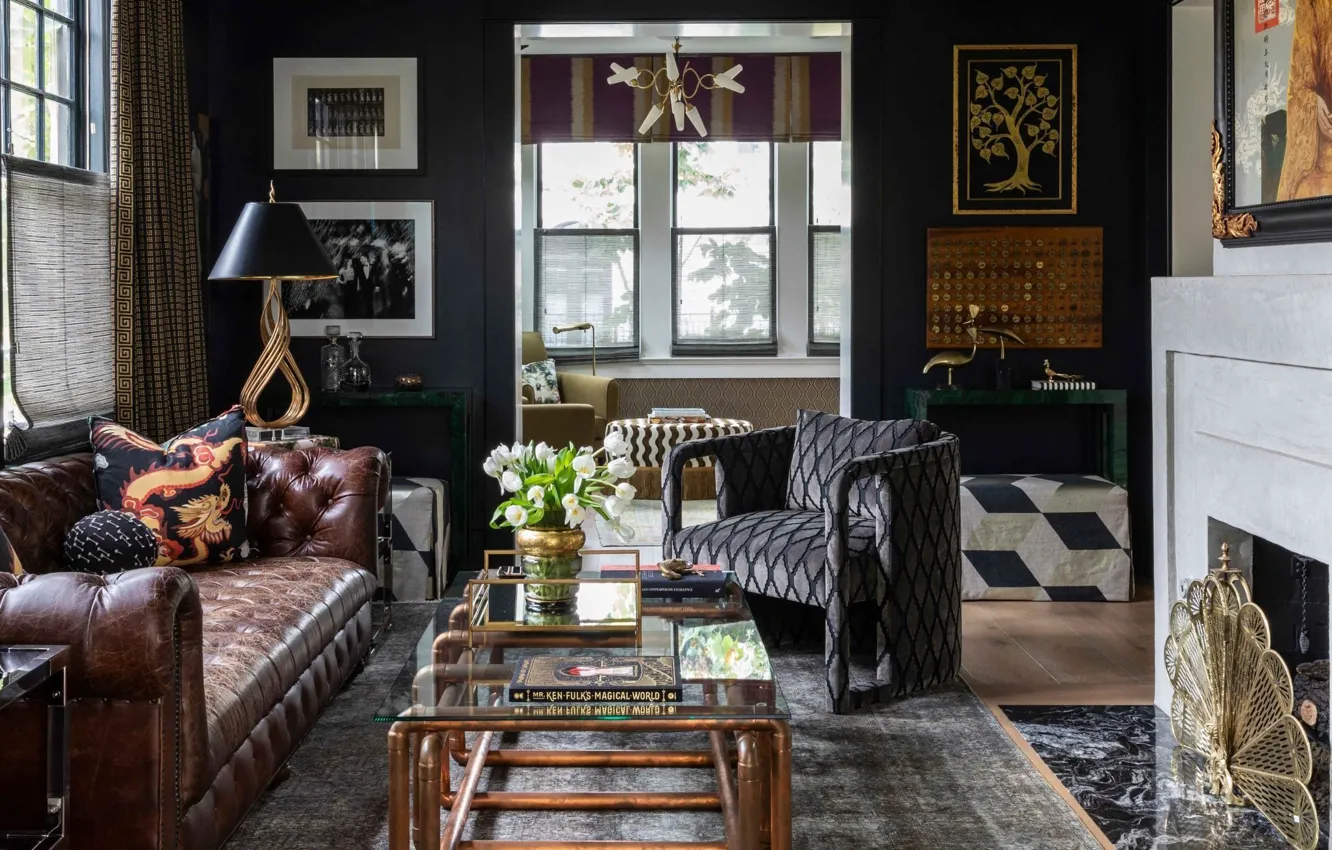 Фото обои дизайн, стиль, комната, интерьер, камин, гостиная, Creative Tonic for living room