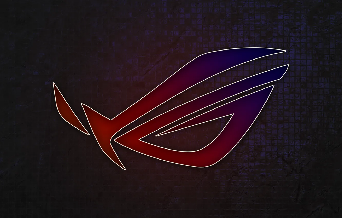 Фото обои Логотип, Logo, ASUS, Digital Art, ROG, Asus ROG, АСУС