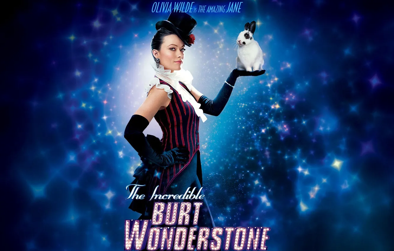 Фото обои Оливия Уайлд, Olivia Wilde, The Incredible Burt Wonderstone, Комедия, Невероятный Бёрт Уандерстоун