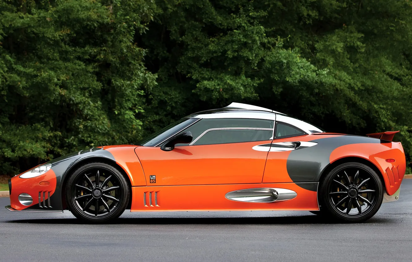 Фото обои 2008, design, Spyker, exterior, sports coupe, Spyker C8 Laviolette LM85