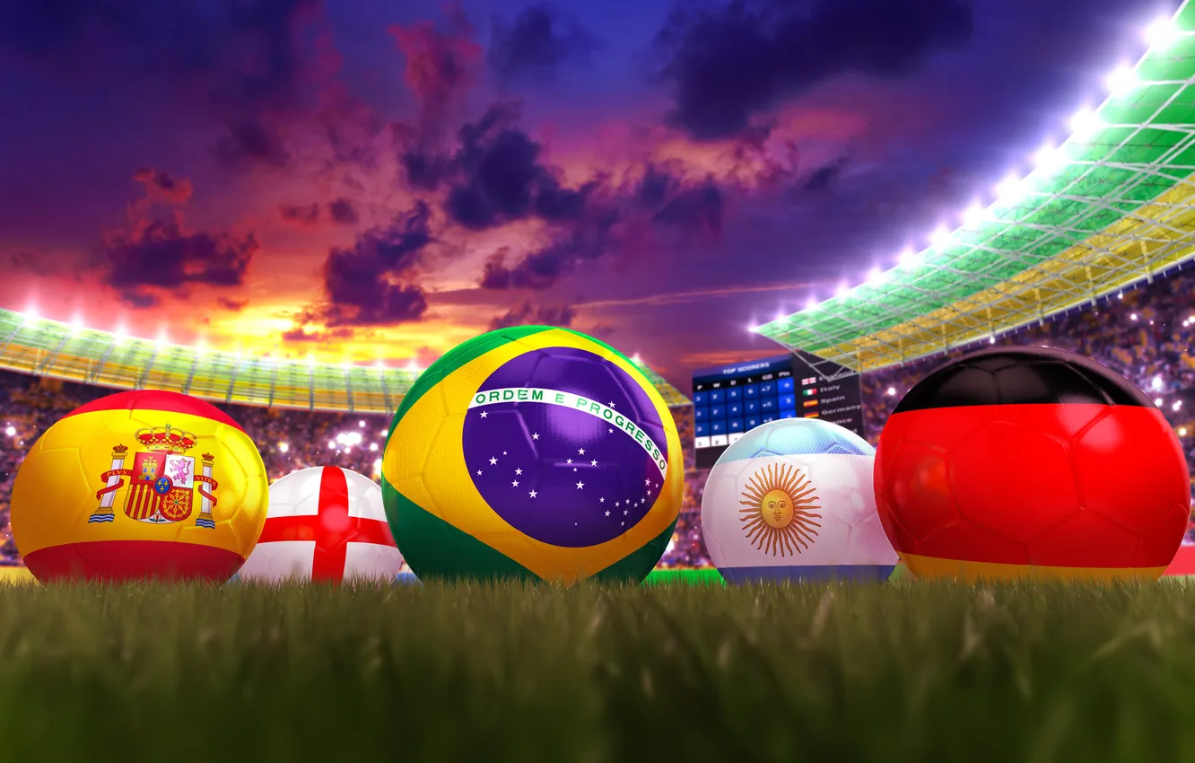 Фото обои sport, field, sunset, spain, stadium, symbol, sunrise, sport event