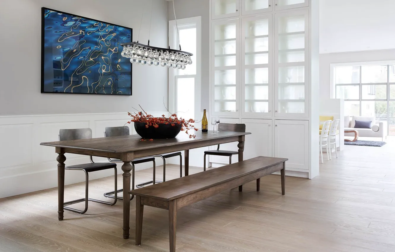 Фото обои интерьер, столовая, San Francisco Residence