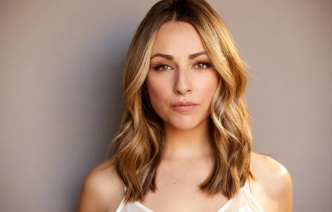 Фото обои взгляд, девушка, лицо, модель, портрет, Nicola Posener