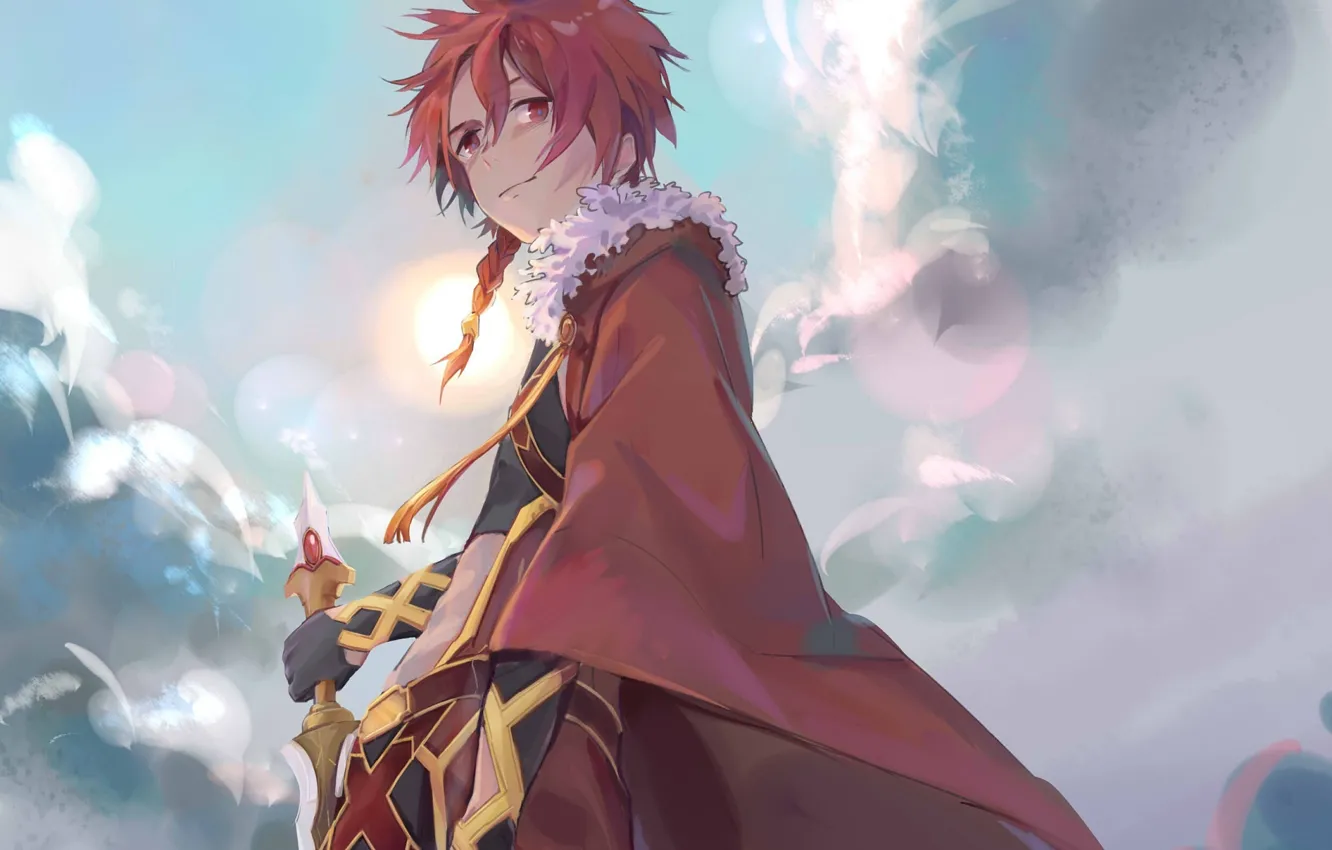 Фото обои парень, Райдер, Александр, Rider, Fate / Grand Order, Alexande