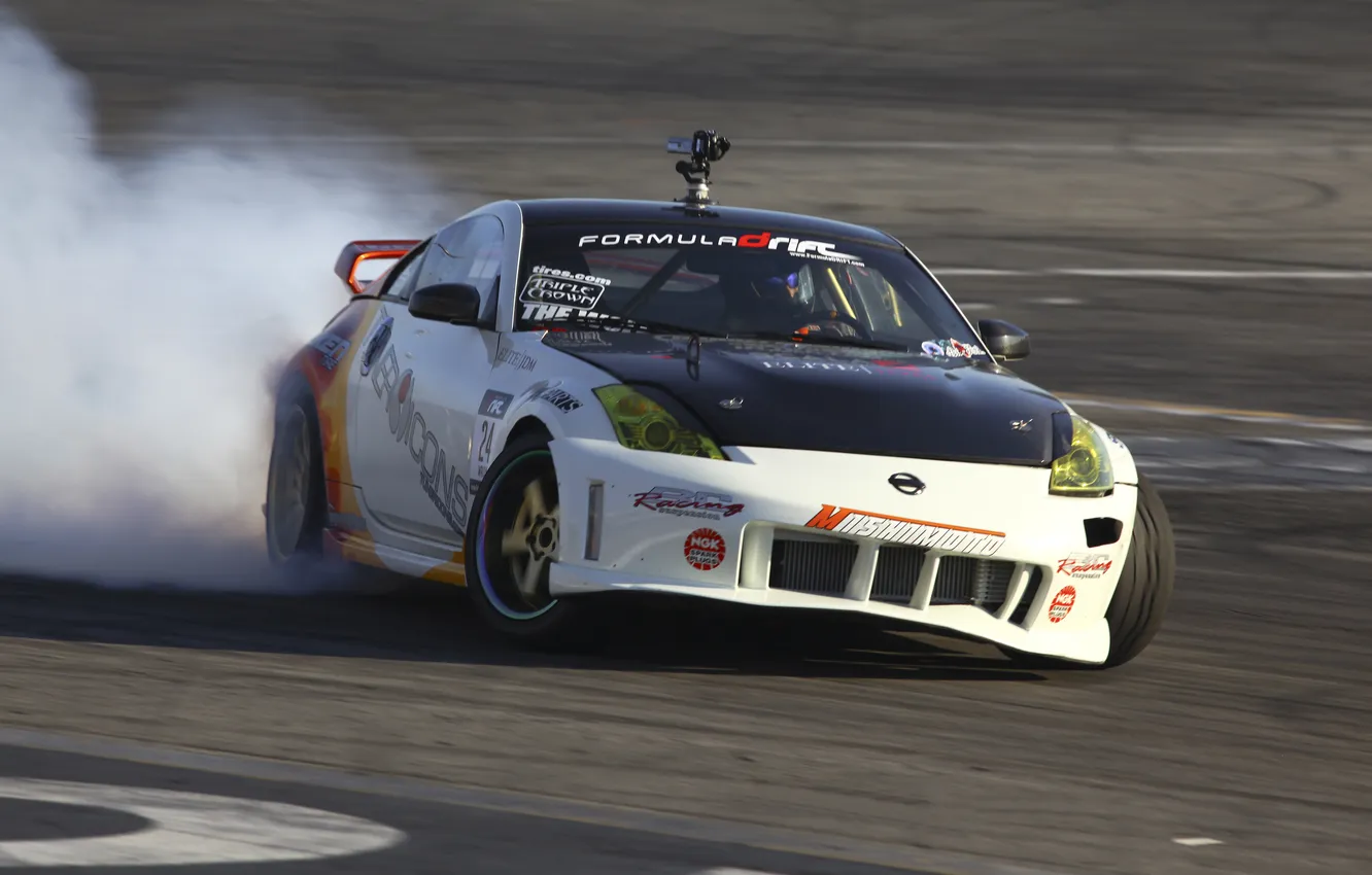 Фото обои Nissan, 350z, Round7