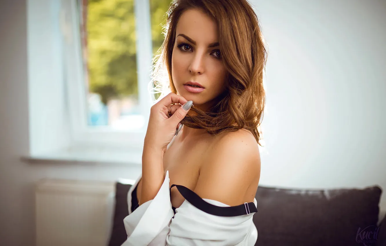 Фото обои girl, photo, photographer, model, portrait, Chris Kucil, Kleine Ratte