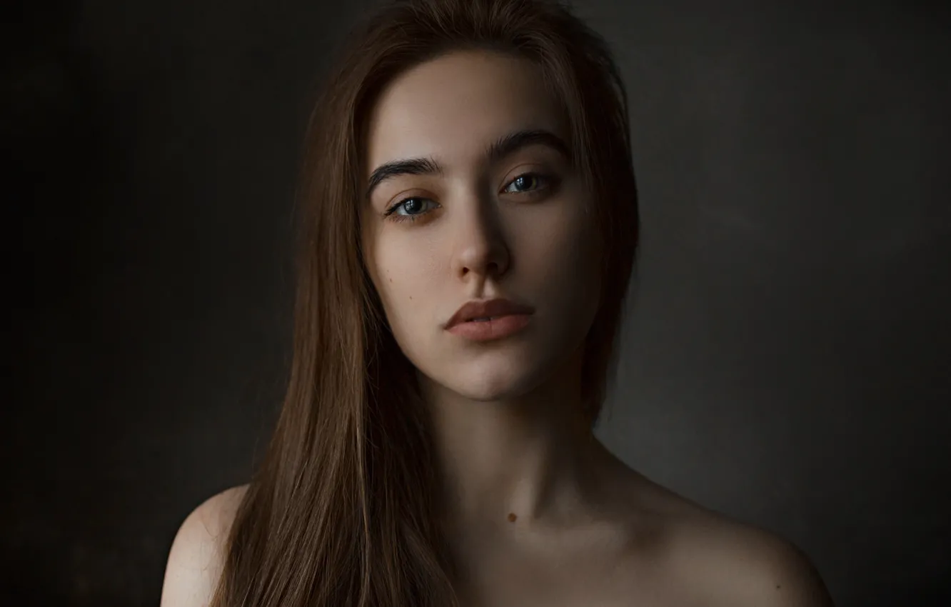 Фото обои портрет, Илья Баранов, Алина Баранова