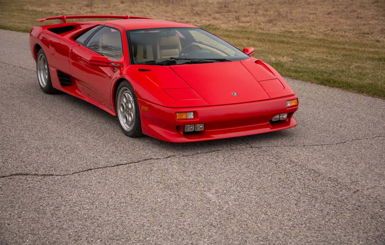 Фото обои Lamborghini, Diablo, 1994, Lamborghini Diablo VT
