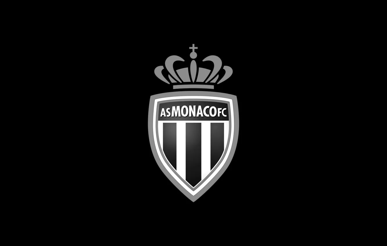 Фото обои wallpaper, sport, logo, football, AS Monaco FC