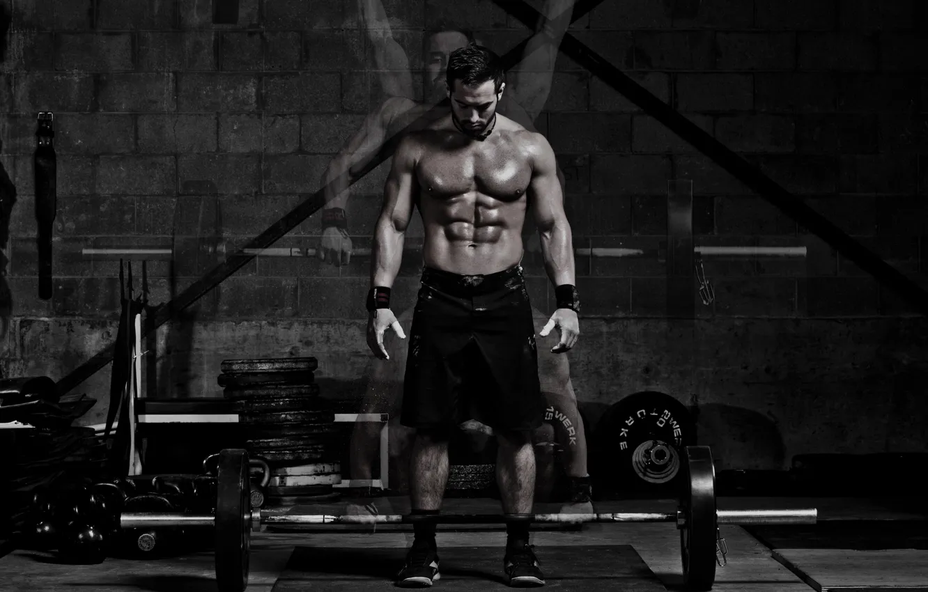 Фото обои Gym, Crossfit, Подход