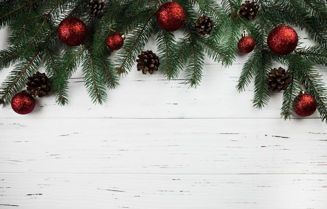 Фото обои шары, елка, Новый Год, Рождество, Christmas, balls, New Year, decoration