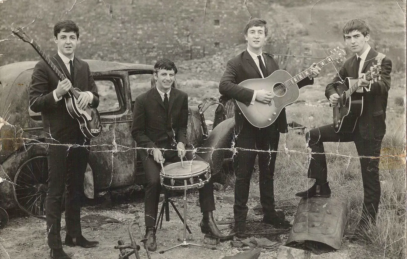 Фото обои музыка, The Beatles, легенда