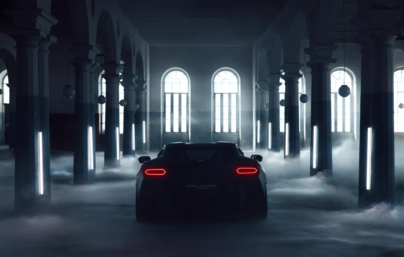Фото обои Lamborghini, суперкар, supercar, вид сзади, 2024, Lamborghini Temerario, Temerario