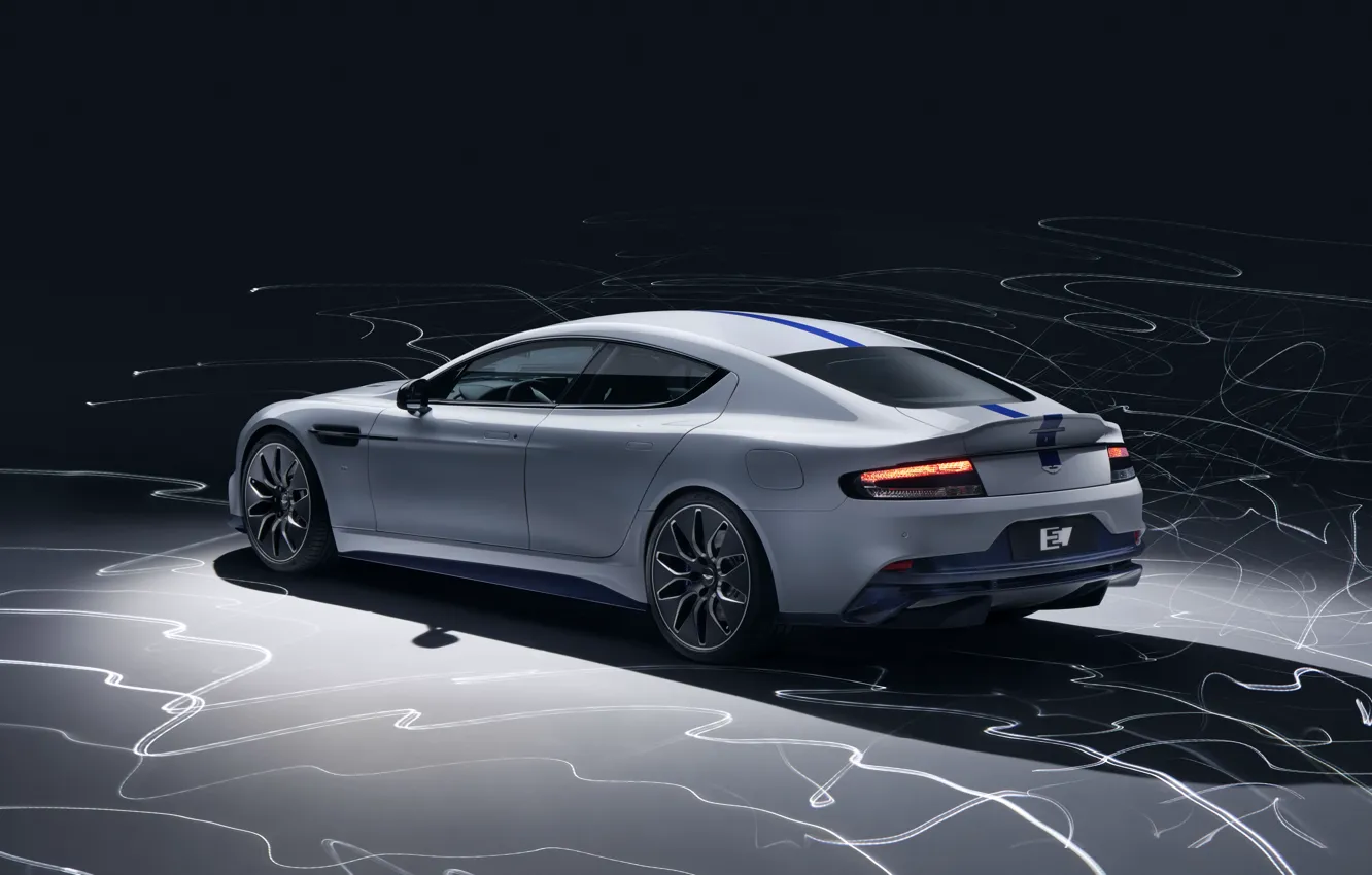 Фото обои Aston Martin, Rapide, 2019, Rapide E