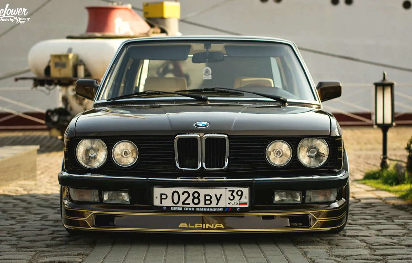 Фото обои BMW, stance, E28