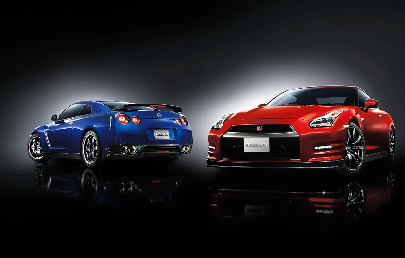 Фото обои Nissan, GT-R, 2015