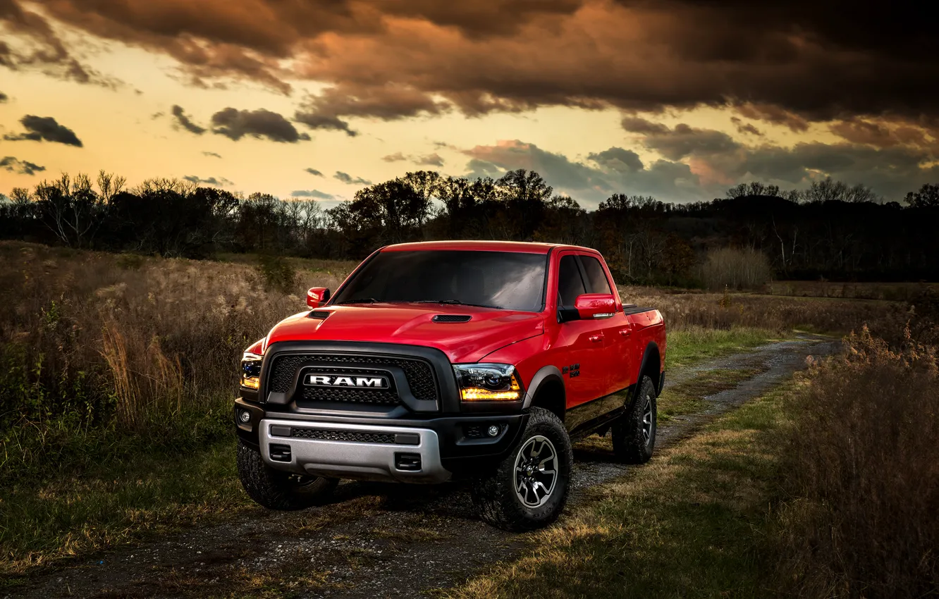 Фото обои Ford, форд, Rebel, 2015, Ram 1500