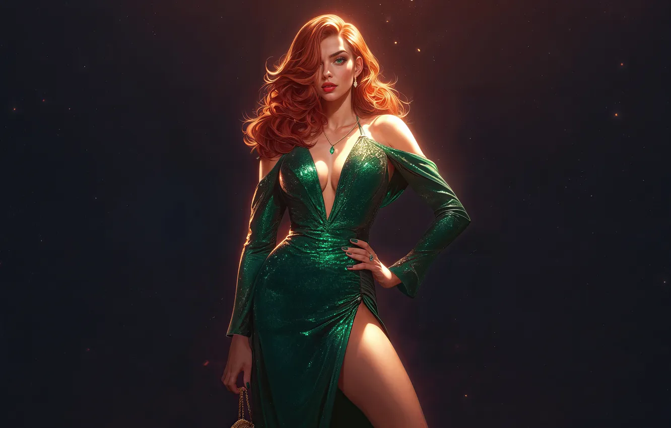 Фото обои jean grey, made, fan