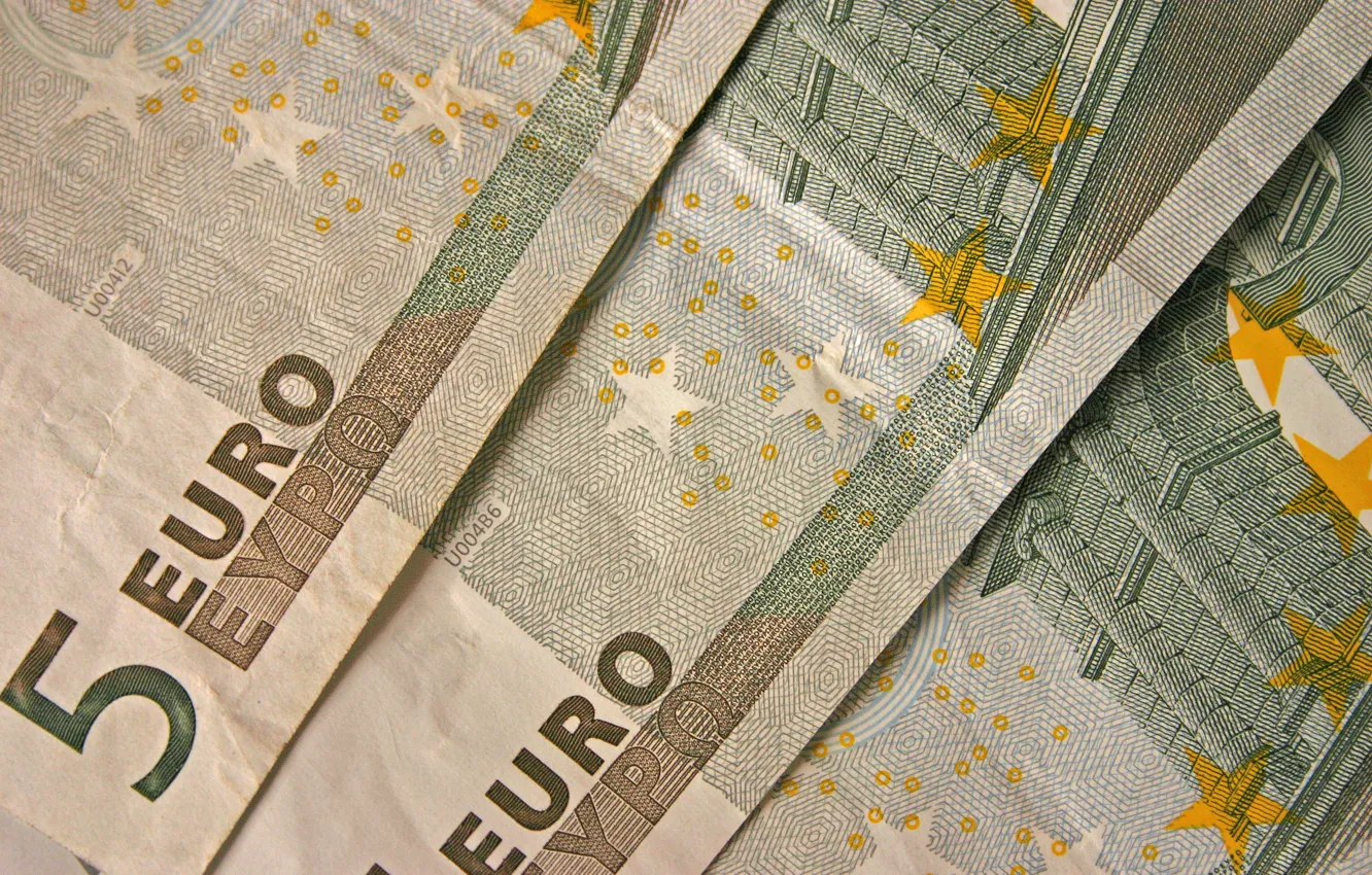 Фото обои деньги, евро, валюта