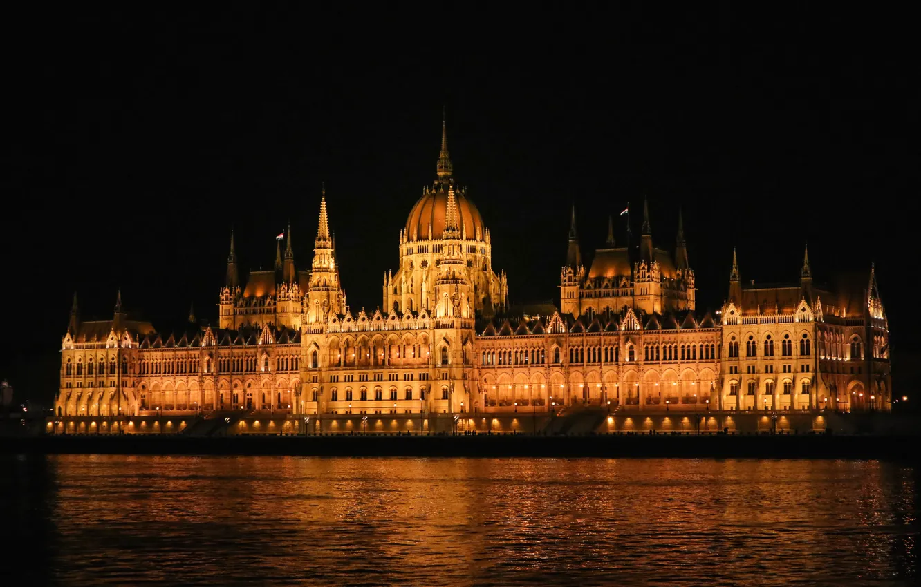 Фото обои Light, Night, Building, Sea, Culture, Te Lun Ou Yang