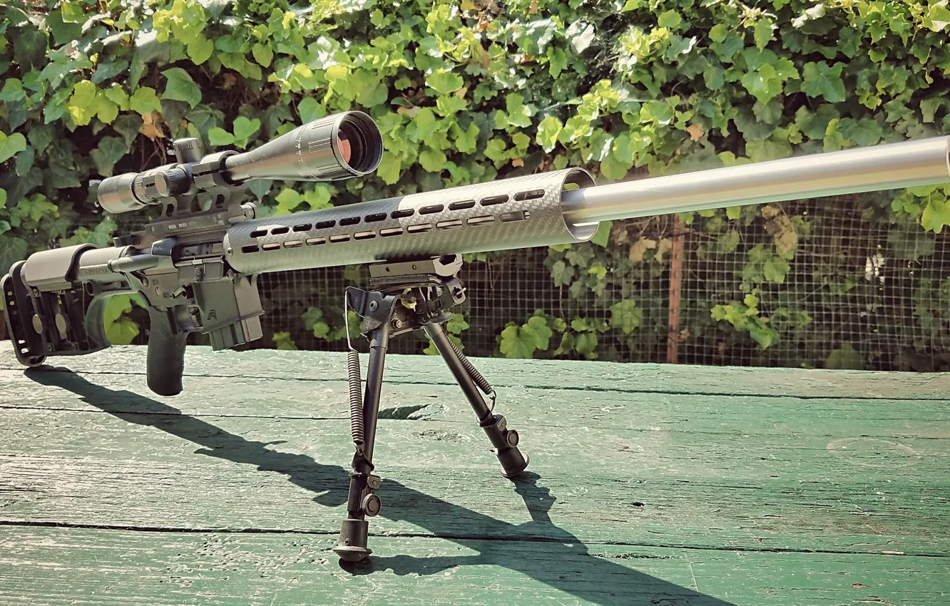 Фото обои оптика, винтовка, штурмовая, AR-15
