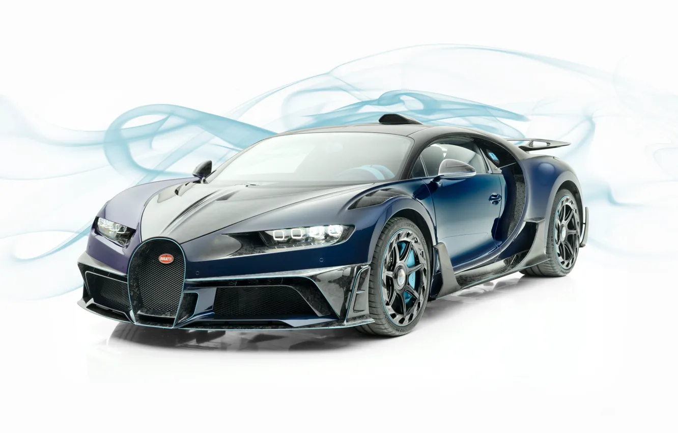 Фото обои Bugatti, суперкар, Mansory, гиперкар, Chiron, 2019, Centuria