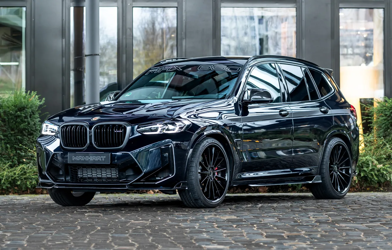 Фото обои BMW, Blue, Manhart, BMW X3, Manhart MHX3