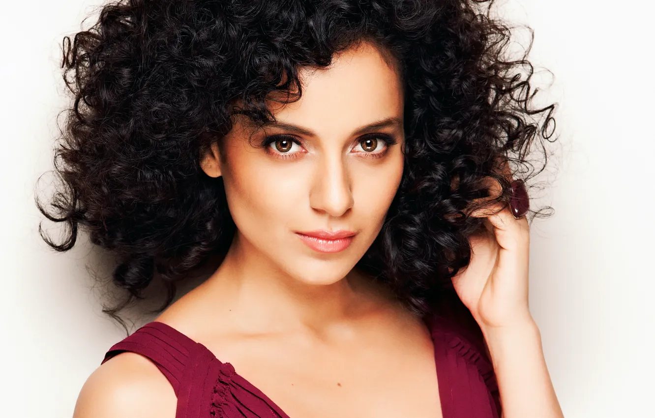 Фото обои Девушка, Обои, Брюнетка, Kangna Ranaut