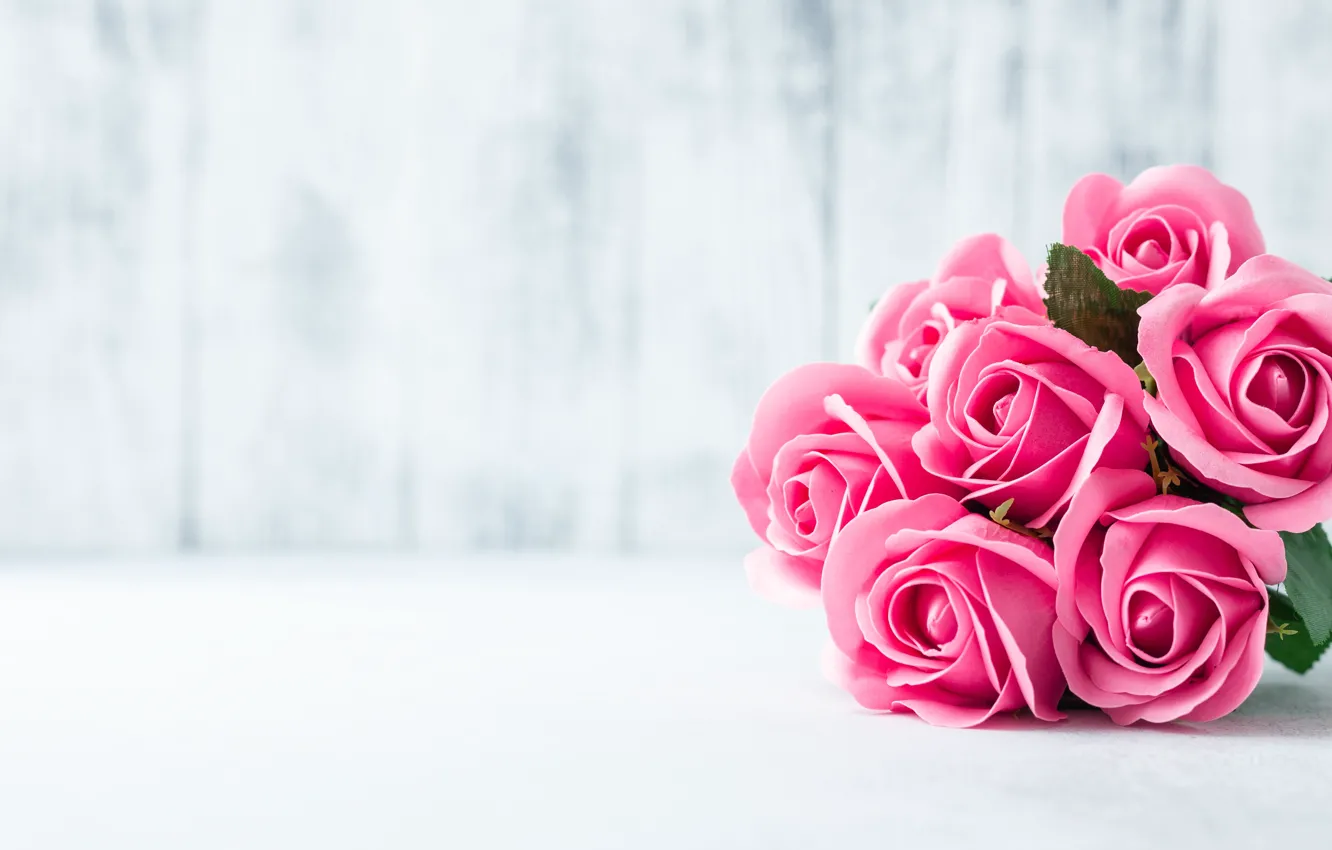 Фото обои розы, букет, розовые, rose, pink, flowers
