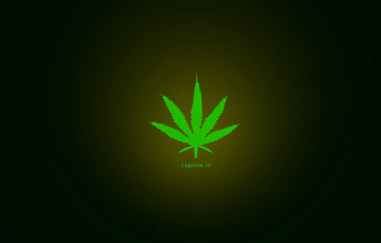 Фото обои minimal, marijuana, legalize it, herbal