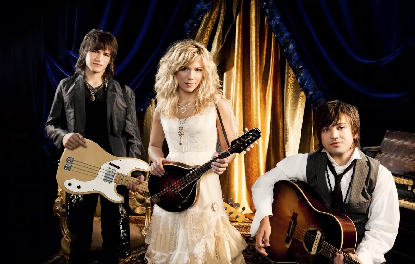 Фото обои музыкальная группа, солистка, Кимберли Перри, The Band Perry, кантри-группа