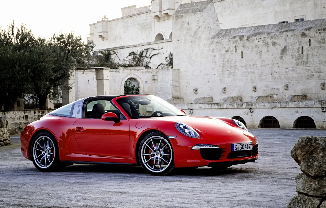 Фото обои 911, Porsche, порше, 991, 2014, Targa 4