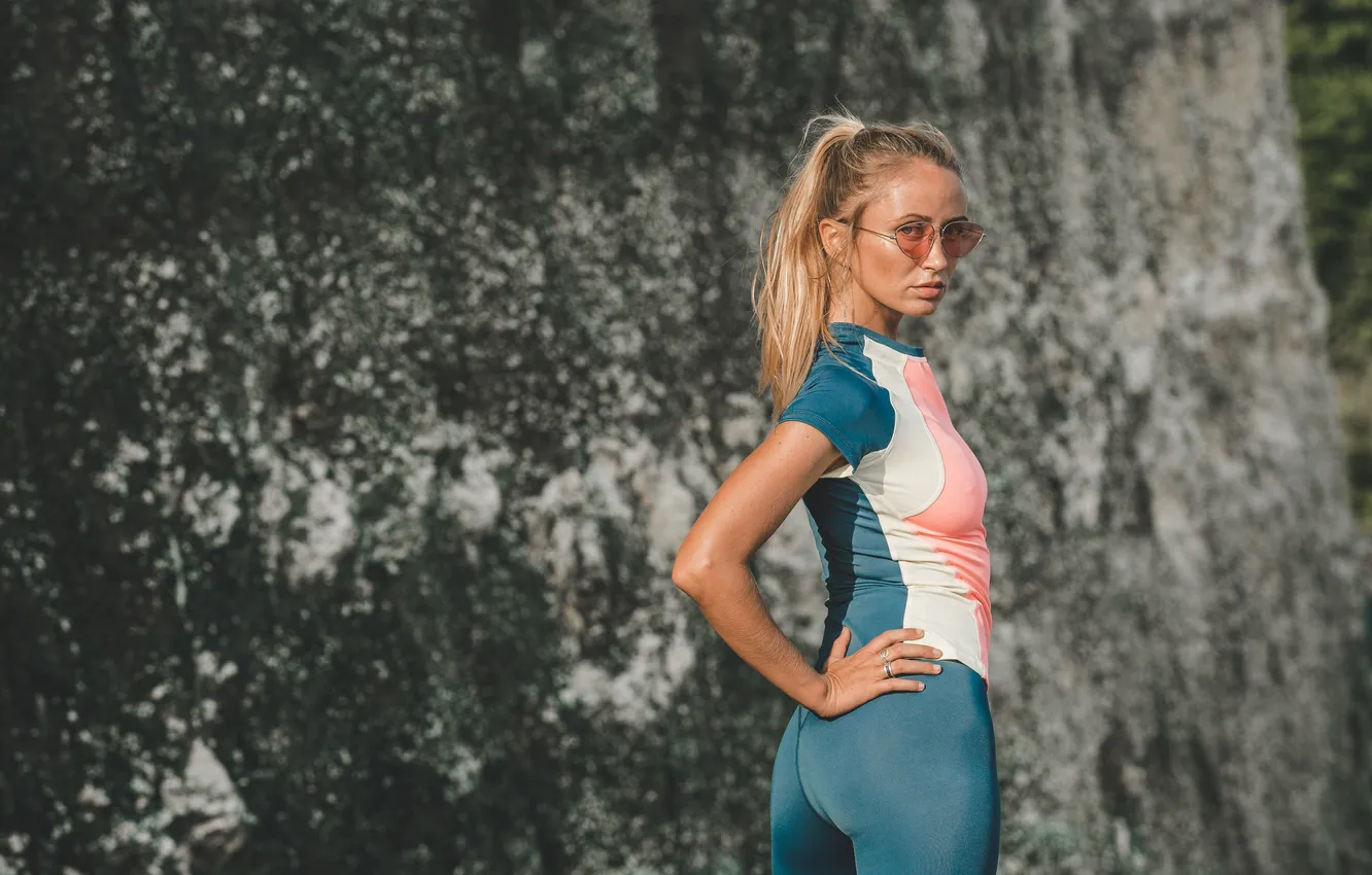 Фото обои girl, couple, exercise, female, fitness, healthy, health, doing