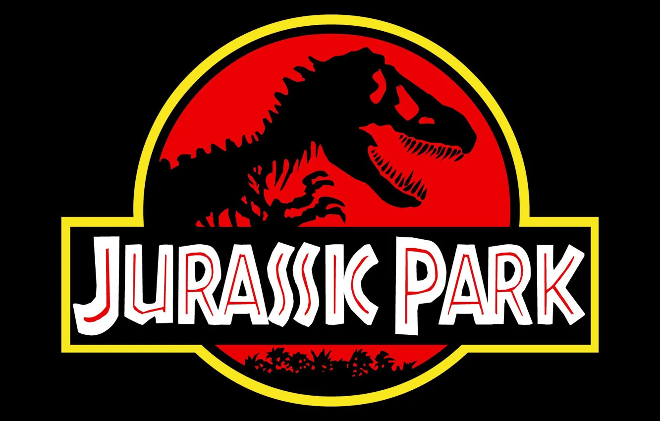 Фото обои динозавры, постер, Jurassic Park, Парк юрского периода
