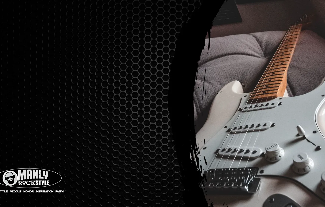 Фото обои music, metal, guitar, rock