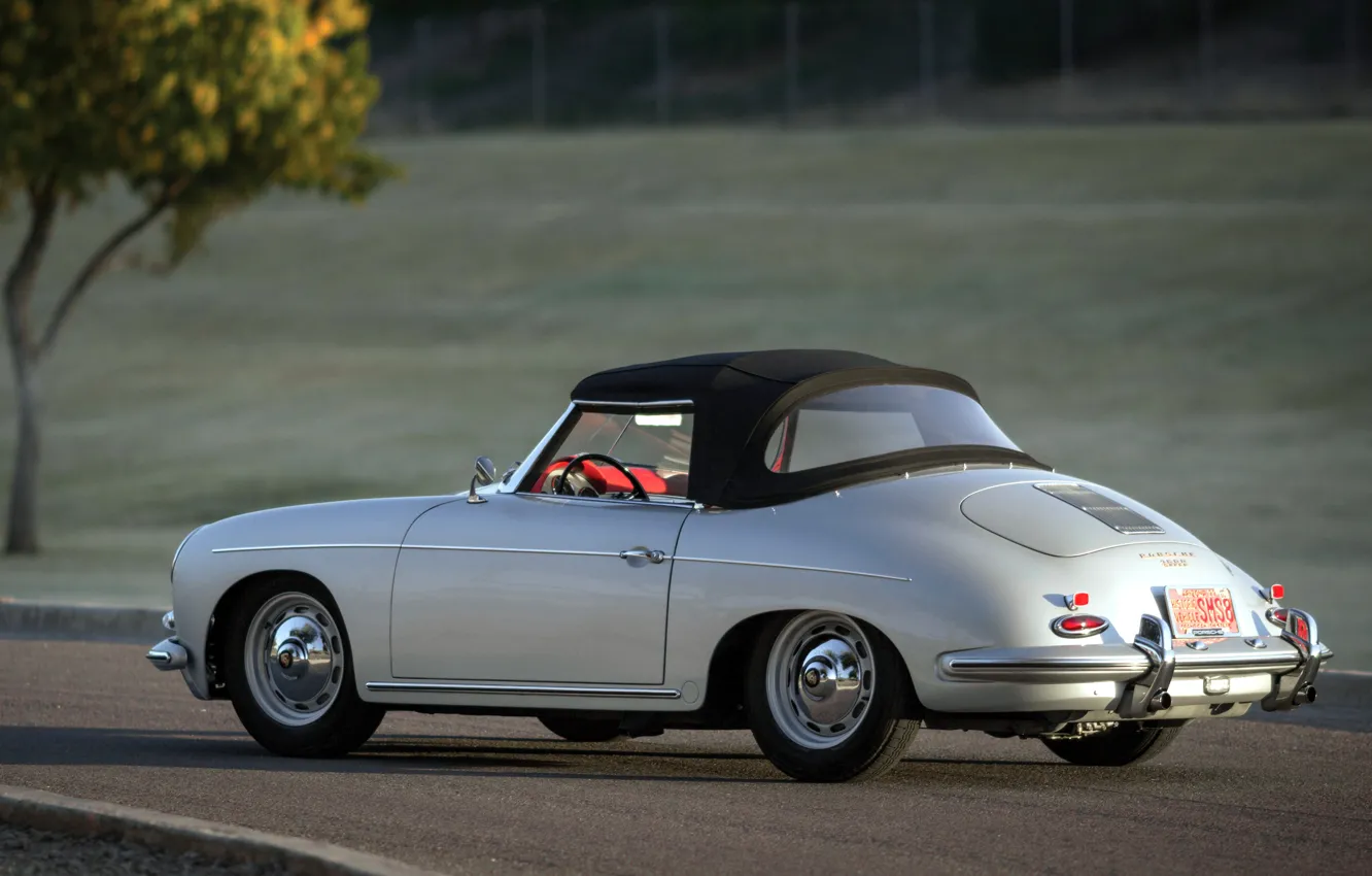 Фото обои Porsche, 1960, classic, 356, Porsche 356B 1600 Super Roadster