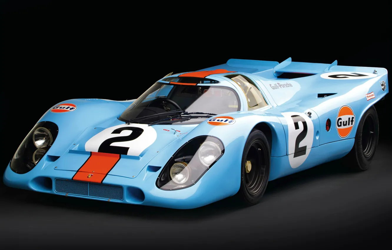 Фото обои Porsche, 1969, 24 Hours of Le Mans, 24 часа Ле-Мана, Porsche 917K, Sports prototype, Спортпрототип, …