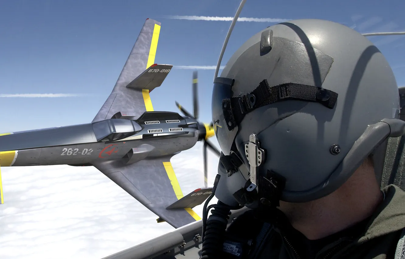 Фото обои fighter, cockpit, sky crawlers