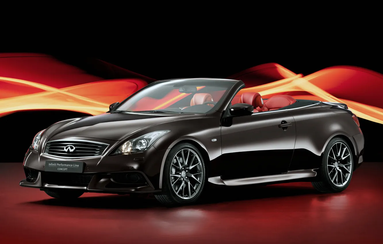 Фото обои Concept, концепт, Infiniti, кабриолет, инфинити, Convertible, IPL G37