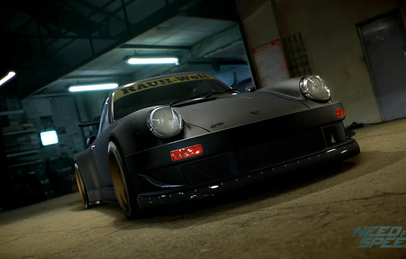 Фото обои Porsche, nfs, 2015, нфс, 930, Need for Speed 2015, this autumn, RWB Porsche Stella Artois